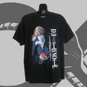 Vintage Death Note Light Shirt Light Yagami Tee Men's XL 2000s Anime Funimation